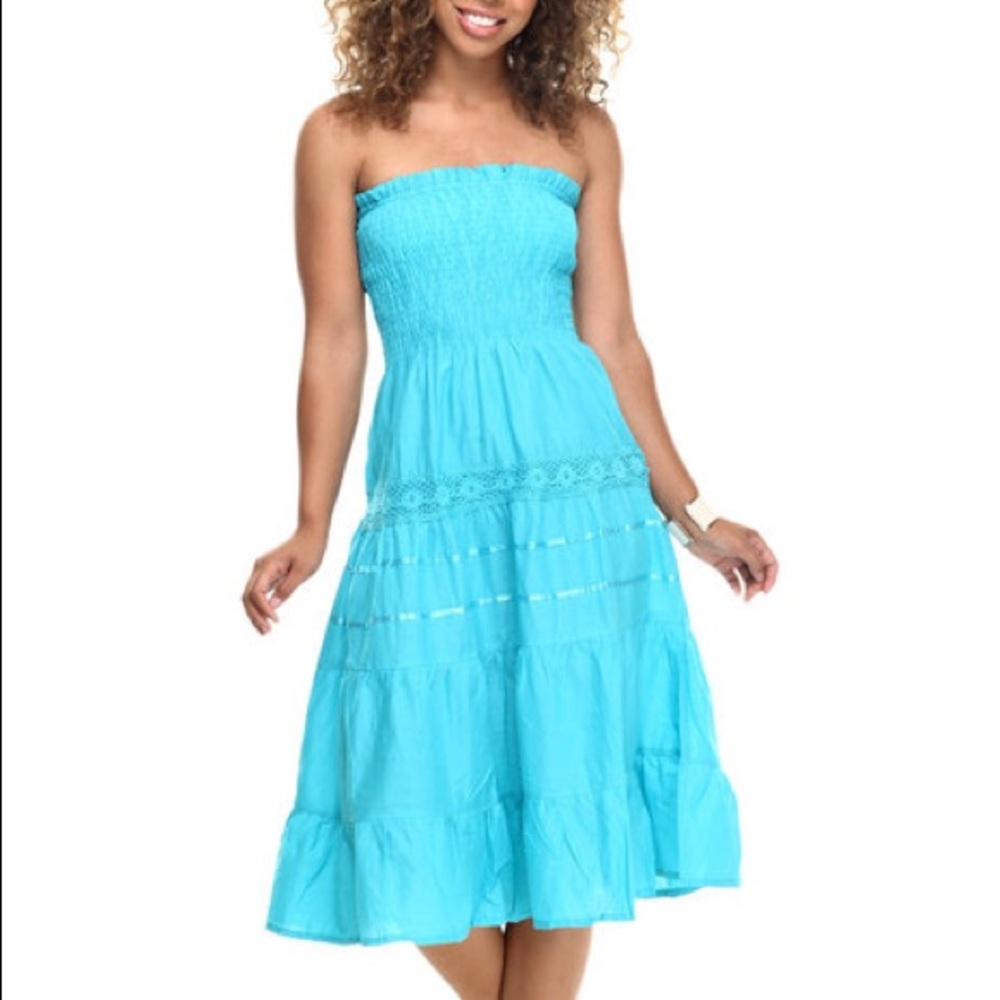 Gorgeous ocean color (XL)-Dress. 👗